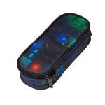 multi coloured pencil case