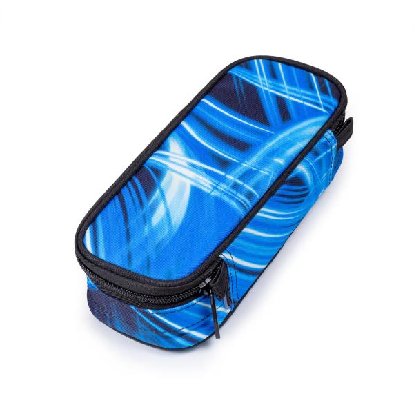 thumbnail image 2 of J JOYSAY Dark Blue Marble Texture Pencil Case Pouch Big 2 of 12