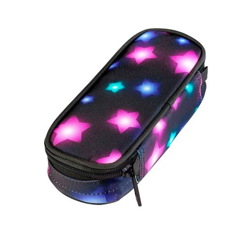 box pencil case with star print