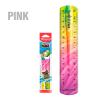 metric ruler 15 cm pink