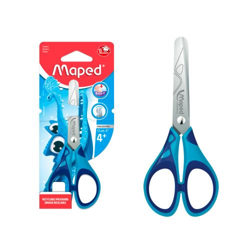 blue scissors for children