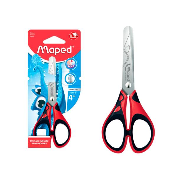 red steel scissors