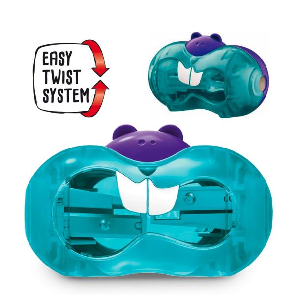 hamster pencil sharpener blue