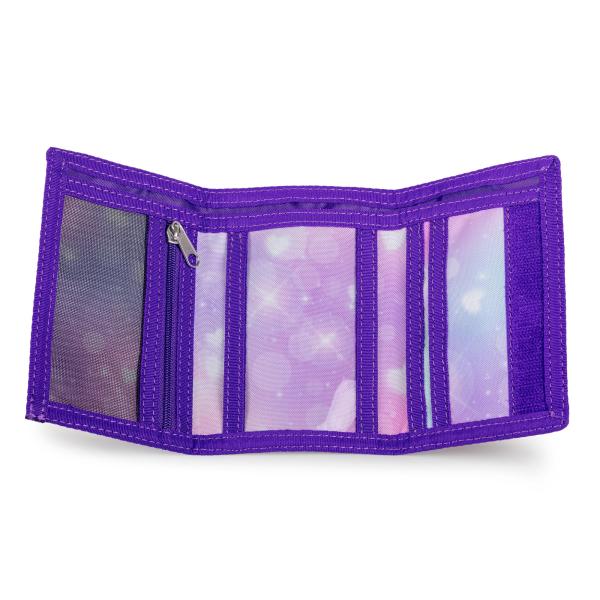 children's wallet with velcro closure