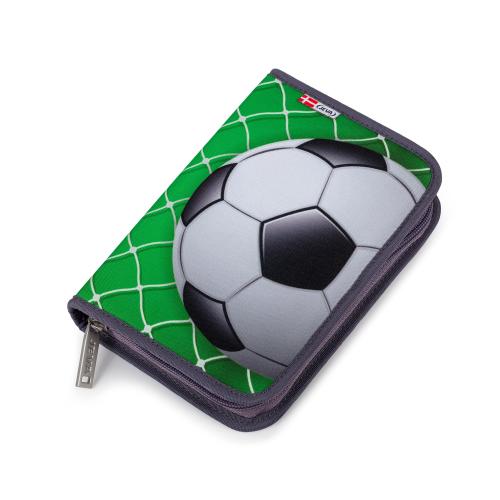 Pencil case with football motif
