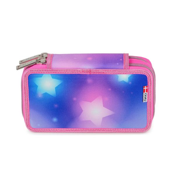 pencil case with 2 compartments