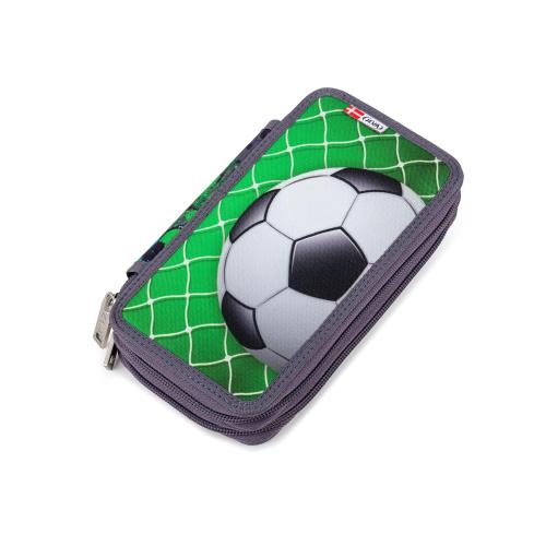 Football TWOZIP fodbold-penalhus with 2 compartments
