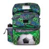 school bag with 2 lunch box compartments