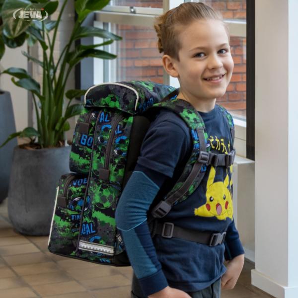 Football school bag for grades 0-2