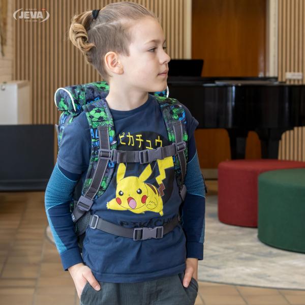 Football school bag for grades 0-2