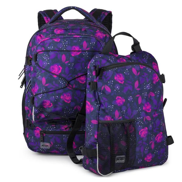 30 + 10 liters in a double backpack