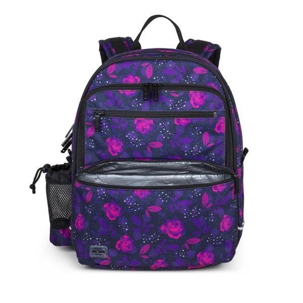 backpack with insulated lunch box compartment