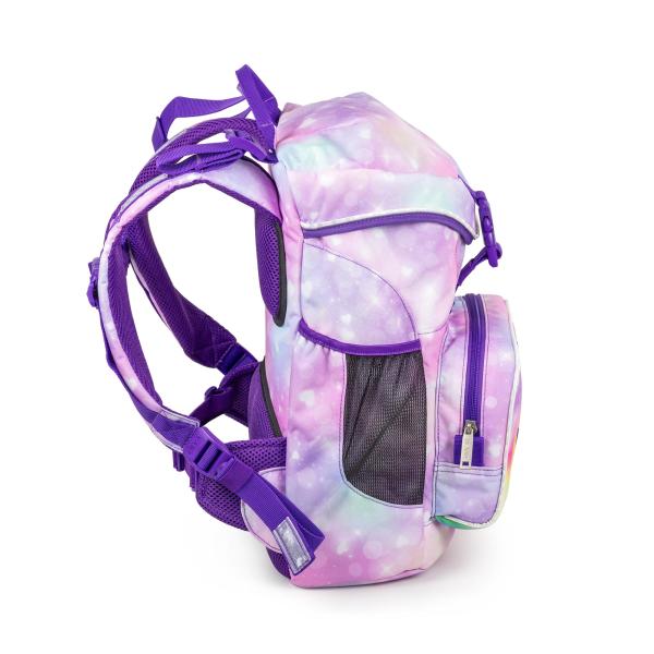 school bag seen from the side