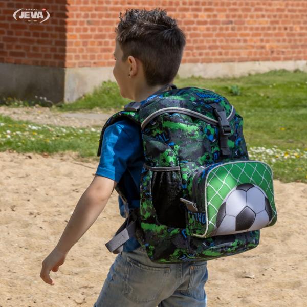 Football LEARNER skoletaske til 0.-2. kl.