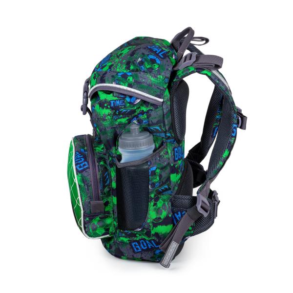 school bag seen from the side