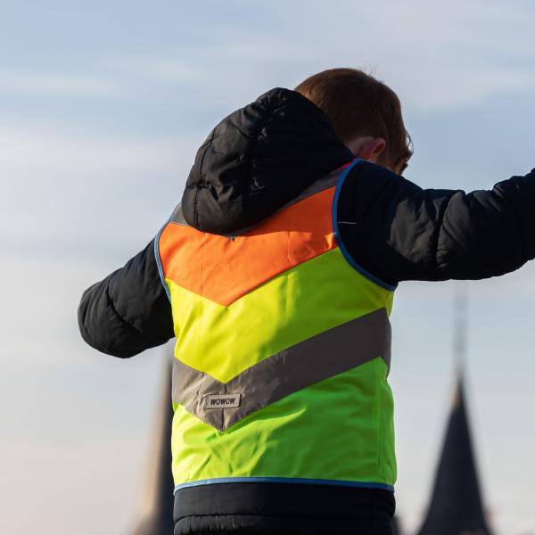 Rainbow jacket from WOWOW
