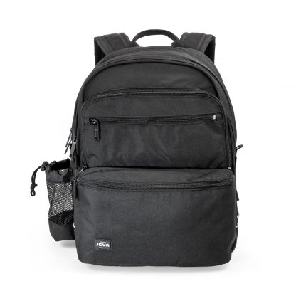 rucksack with room for a computer - black SQUARE