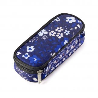 pencil case with blue flowers - Alps BOX from JEVA