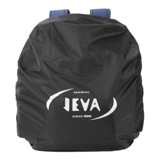 black raincover with elastic bands for your schoolbag or backpack