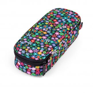 BOX pencil case for girls - Meadow with flowers