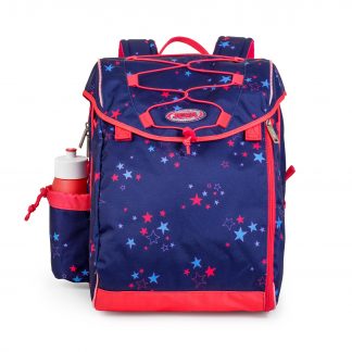 Cool schoolbag with stars