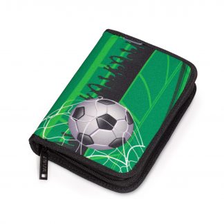 pencil case with cool football motif