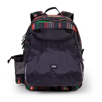 schoolbag with gym bag attached