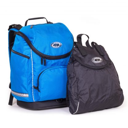 Large schoolbag with sports bag