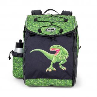 schoolbag with dinosaur