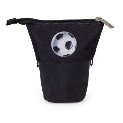 snap pencil case with football