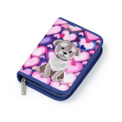 pencil case with dog print