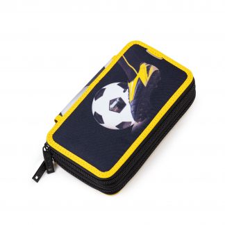 pencil case with football