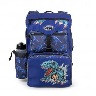 Schoolbag with dinosaur