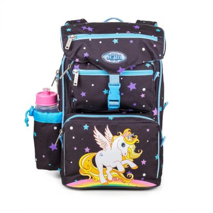 beginner’s schoolbag with a unicorn