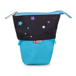 pencil case with a star pattern